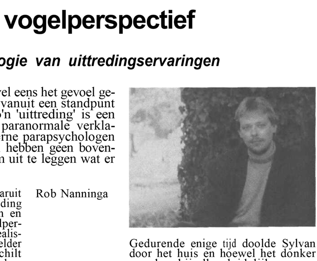 Rob Nanninga, Skepter, Volume 3, #1, March 1990